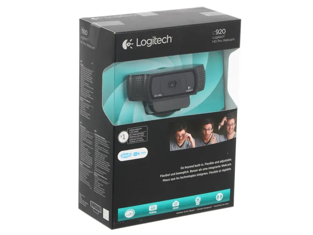 Камера интернет (960-001055) Logitech HD Pro Webcam C920 | Компьютеры и офис
