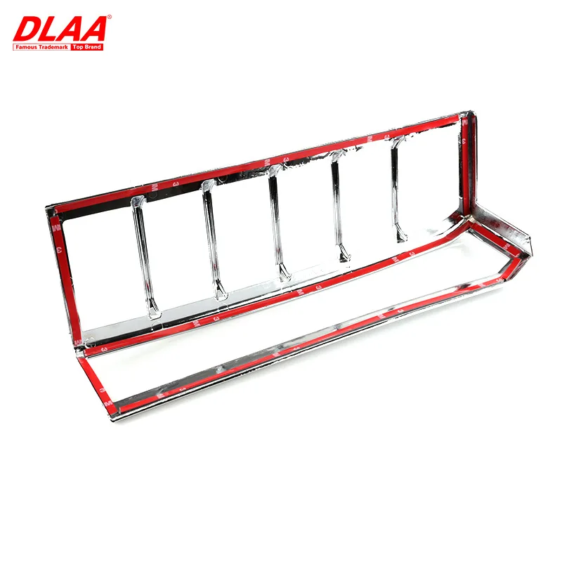 Фото Для 2003-2007 Hummer H3 ABS черный автомобильный Стайлинг, крышка заднего фонаря, декоративная наклейка, автомобильные декоративные защитные аксессуары №2