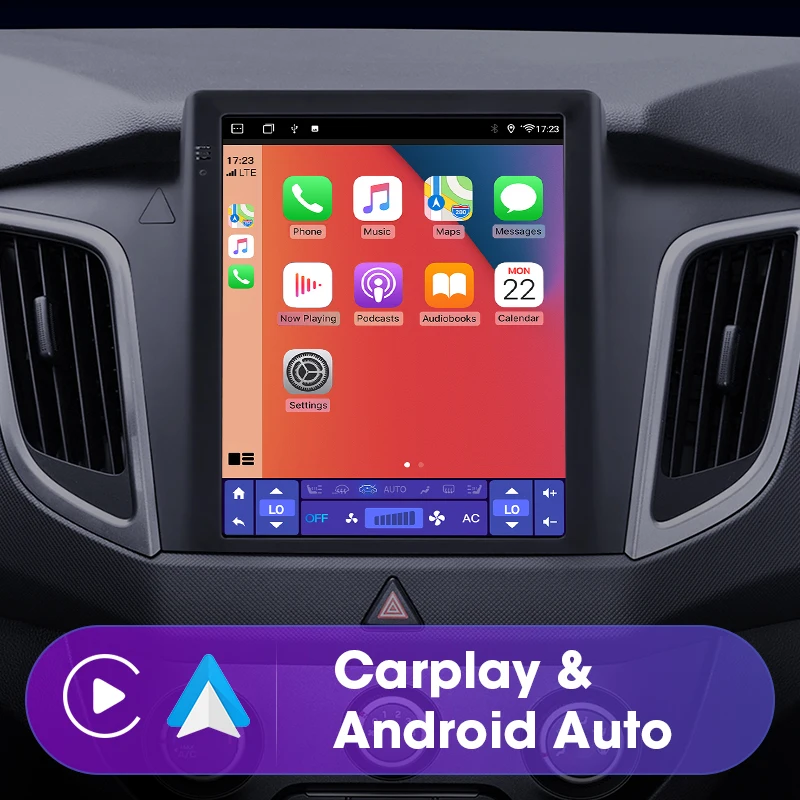 Автомагнитола JMCQ 2 Din Android 11 для Hyundai Creta ix25 2016-2018 мультимедийный видеоплеер