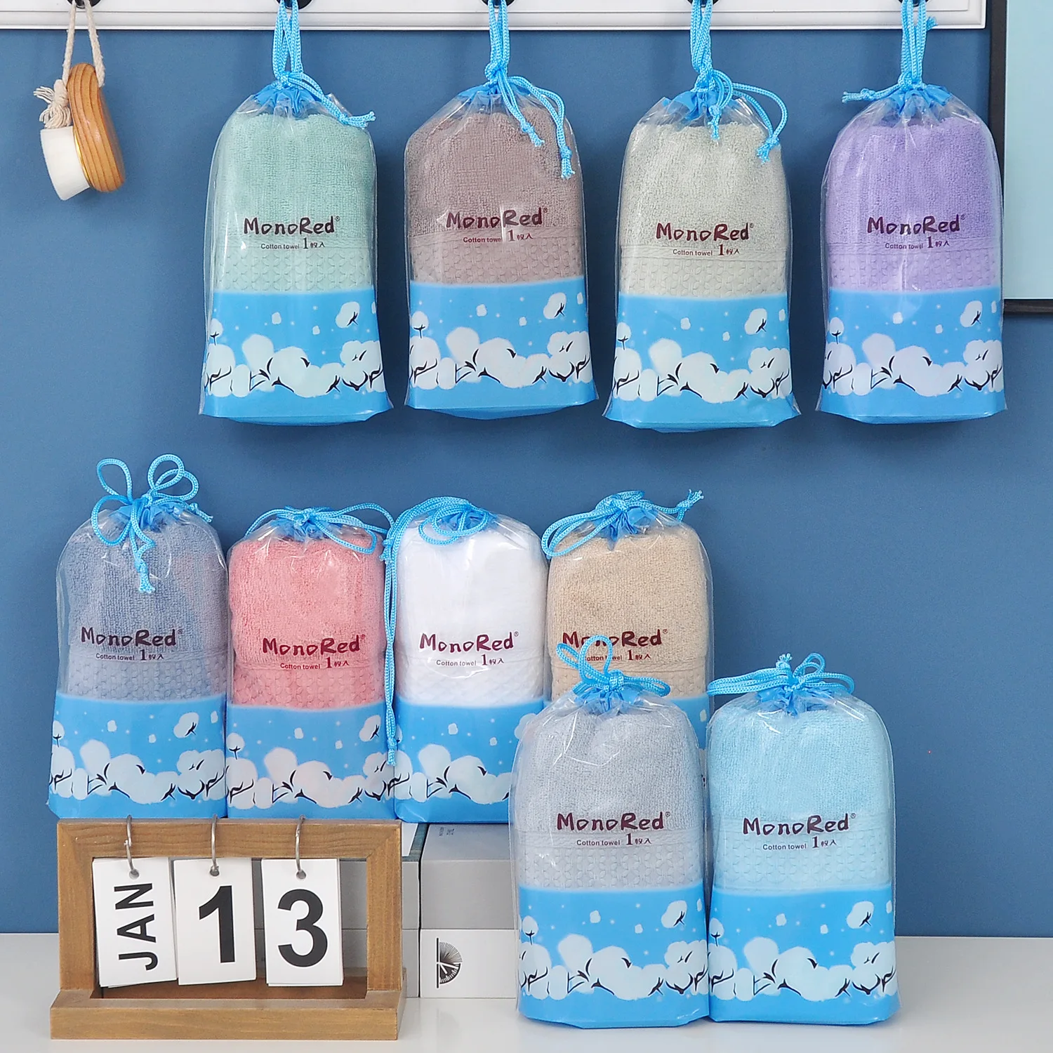 

100% Cotton High Quality Face Bath Towels White Blue Bathroom Soft Feel Highly Absorbent Shower Hotel Towel Multi-color 74x33cm