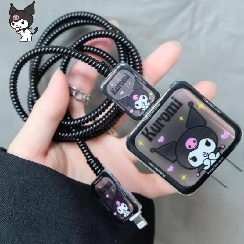 

Hellokittys Charger Case Cartoon Sanrio Kawaii Anime Creative Y2K Kuromi Iphone20W Anti-Scratch Shell Cute Sweet Birthday Gift