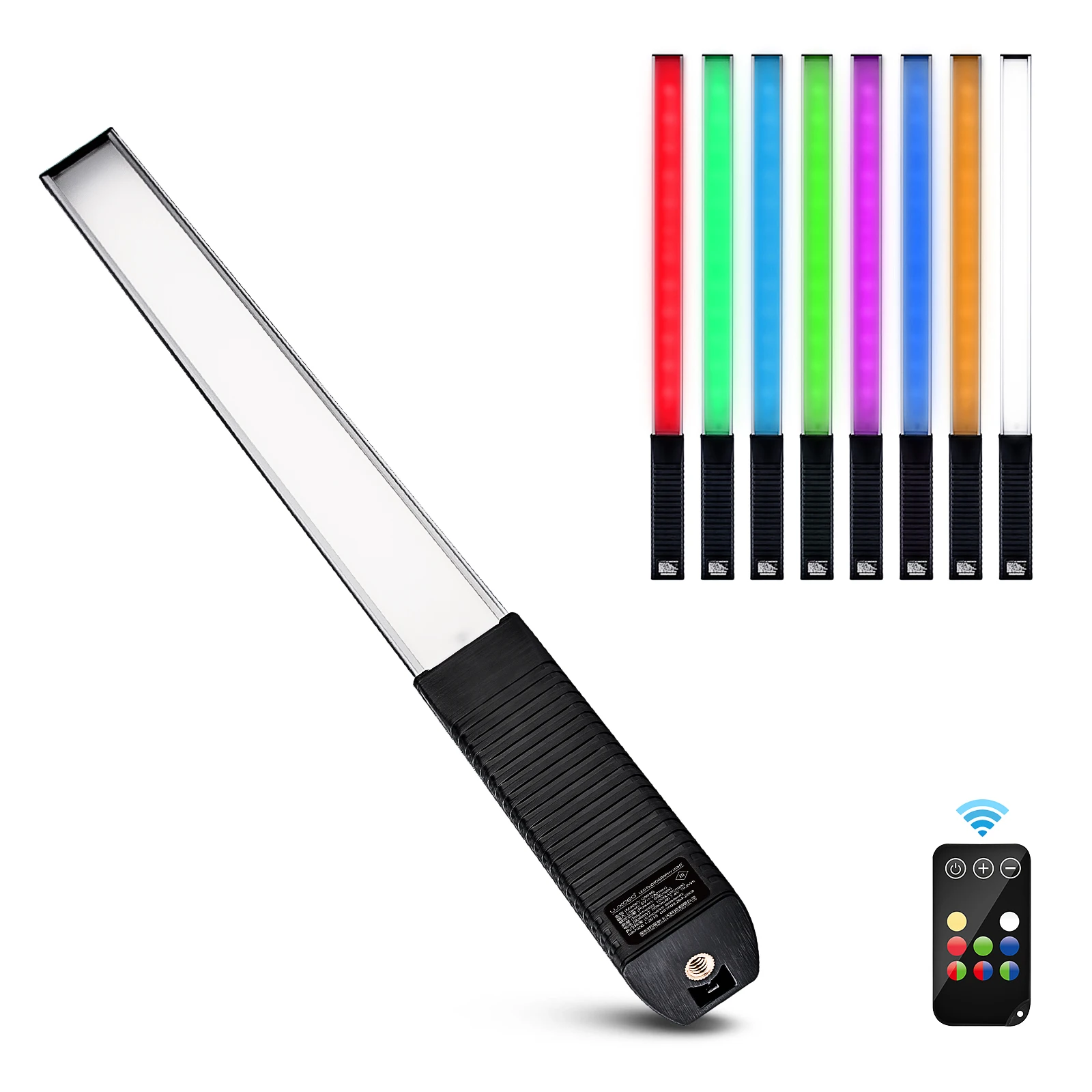 Модернизированная Светодиодная трубка LUXCEO Q508A ручная RGB для фотосъемки Видео