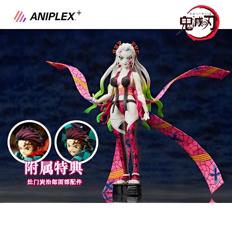 

In Stock Original 15cm Pvc Aniplex Buzzmod Demon Slayer Daki Action Anime Figure Collectible Model Toys To Friend Best Gifts