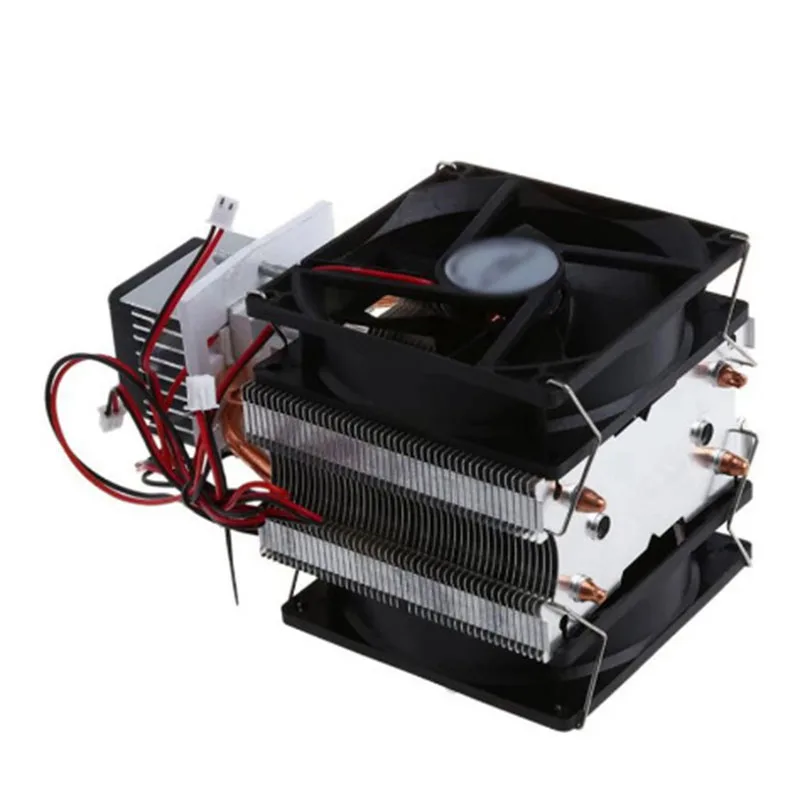 

12V Semiconductor Refrigeration Sheet Electronic Cooler DIY Radiator Cooling Kit Vehicle