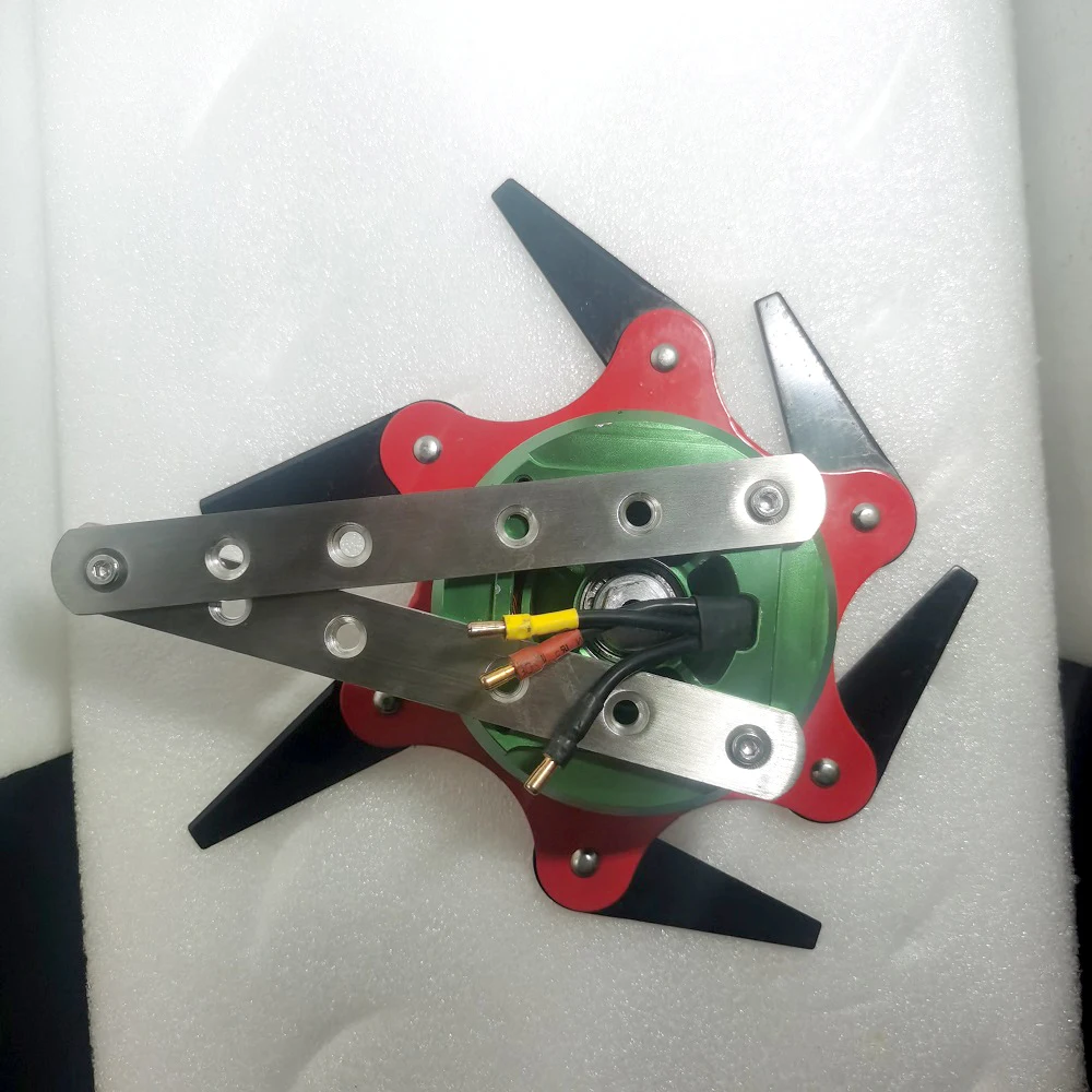 9240 бесщеточный двигатель 6 лезвий режущая головка триммер для травы щетка