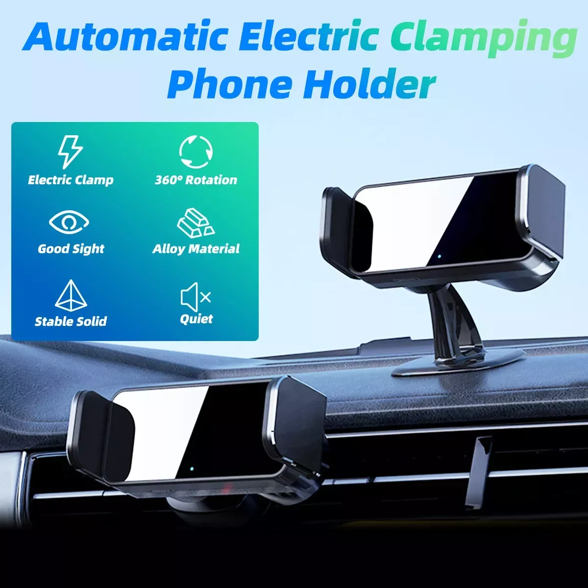 

NEW2023 Induction Car Mini Air Vent Stand Mobile Auto Support Mount Rack hot Discount Free