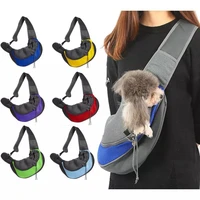 breathable dog carrier outdoor travel handbag pouch mesh comfort tote shoulder bag sling pet travel tote cat puppy carrier
