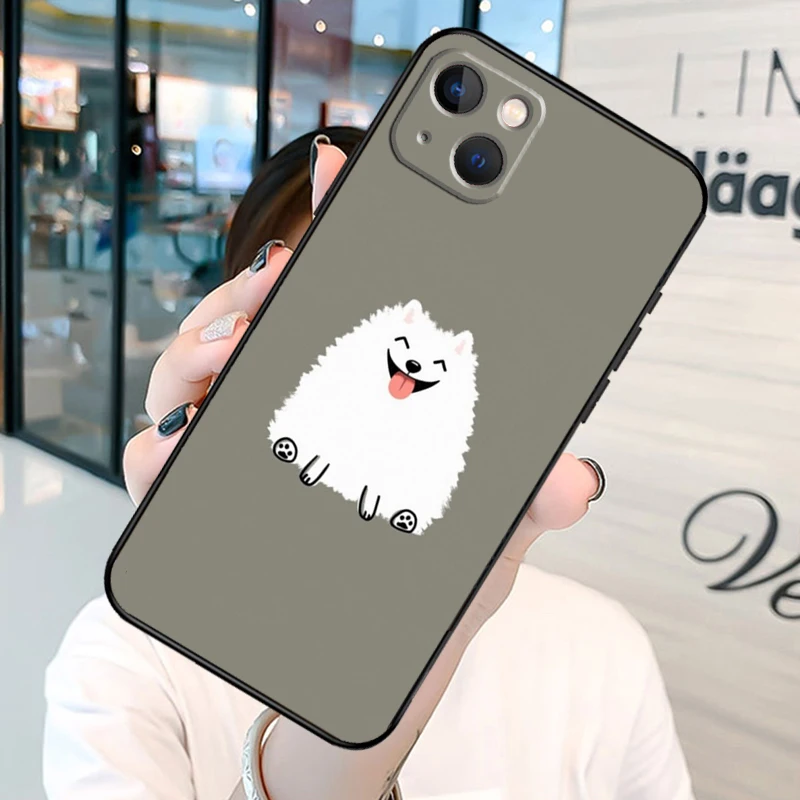 ポメラニアン犬ヨガ電話ケースiphone 12 11 13プロマックス7 8プラスiphone Xr X Xs最大se Ja Tohdesy Id