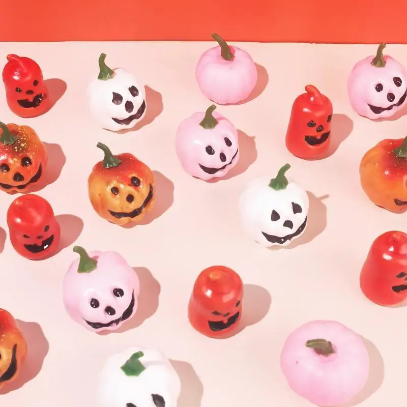 

1Pcs Random Style Artificial Pumpkin Foam Simulated Cute Mini Festival Thanksgiving Happy Halloween Party Garden Table Decor
