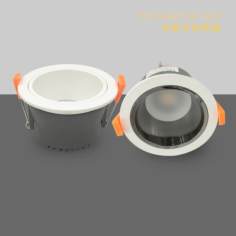 

LED Recessed Down Light Deep Anti-dazzle Anti-fog Dustproof Kitchen Bedroom Hallway Living Room Down Light 5W/9W/15W Hole75MM