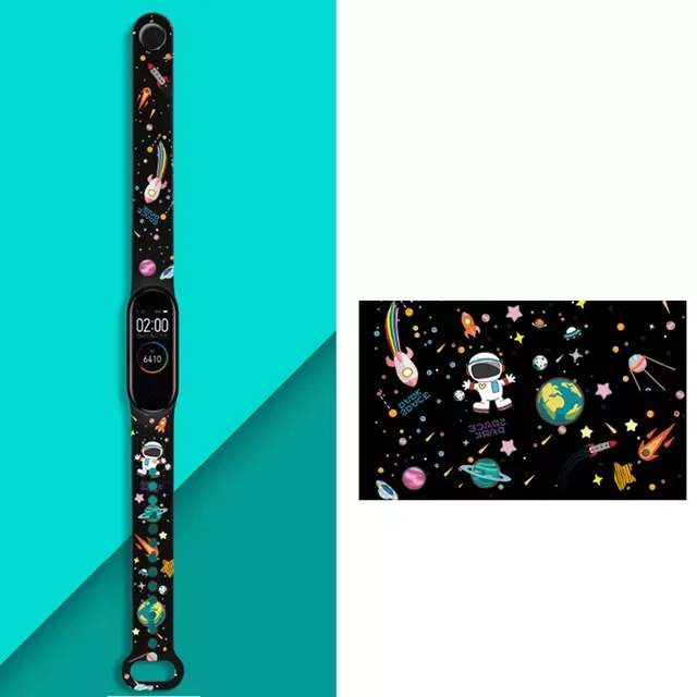 

Pattern Bracelet for Strap Cartoon Silicone Watch Band Strap for Watchband