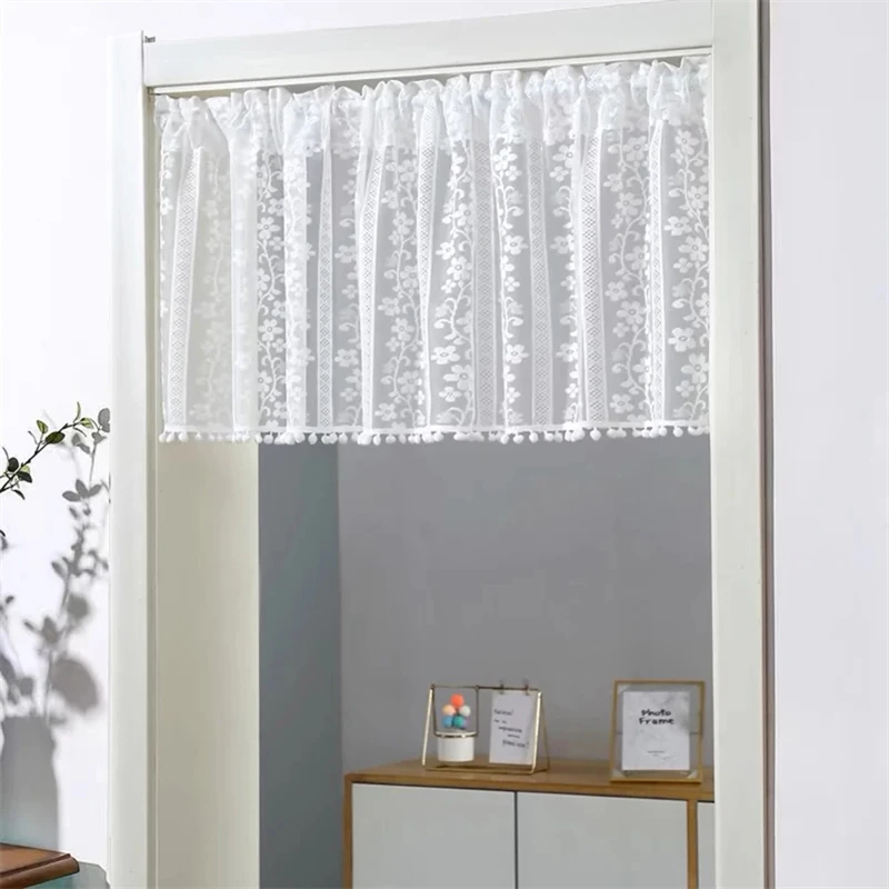 Простые и простые в установке белые плиссированные кружевные цветочные полоски