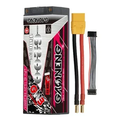 Gaoneng GNB LCG Thin 4S HV 15.2V 6200mAh 150C XT90 Hardcase Lipo battery