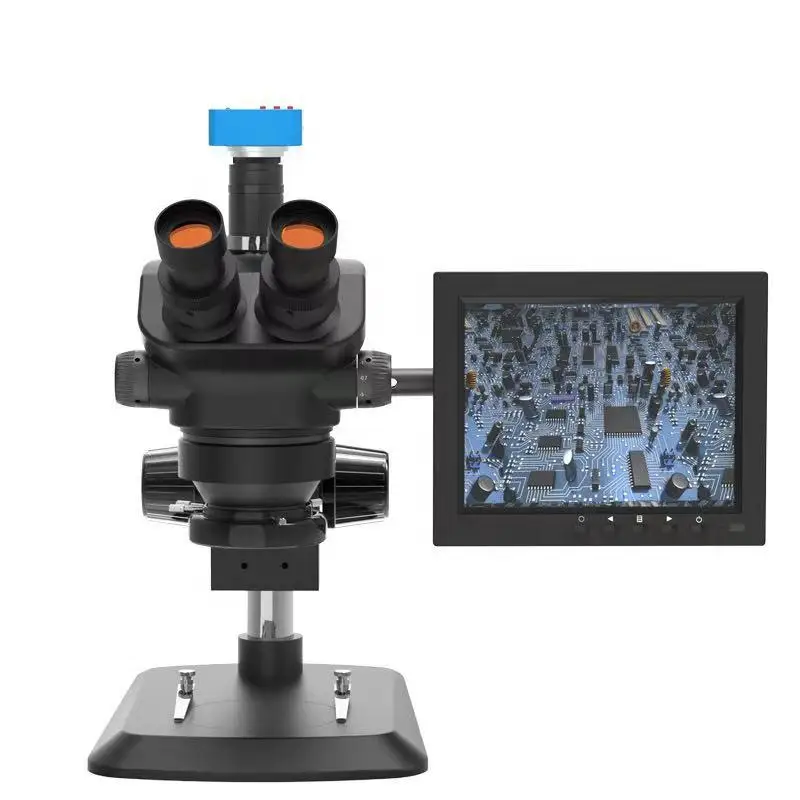 Фото Адаптер 1/2 x C-Mount Lens SZMCTV для тринокулярного стереомикроскопа VGA USB видеокамеры №4
