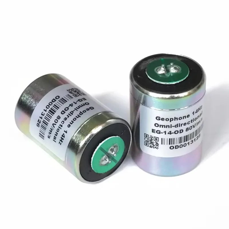 Фото Всенаправленный геофон EG-14-OD, 14 Гц, высокая чувствительность 80 В/м/с, сейсмические датчики OMNI, 14 Гц, геофон в наличии №1