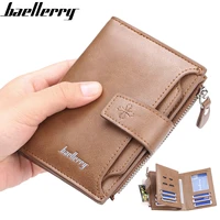 baellerry fashion 2022 mens wallet with coin bag small money purses new design dollar slim purse money clip wallet carteira