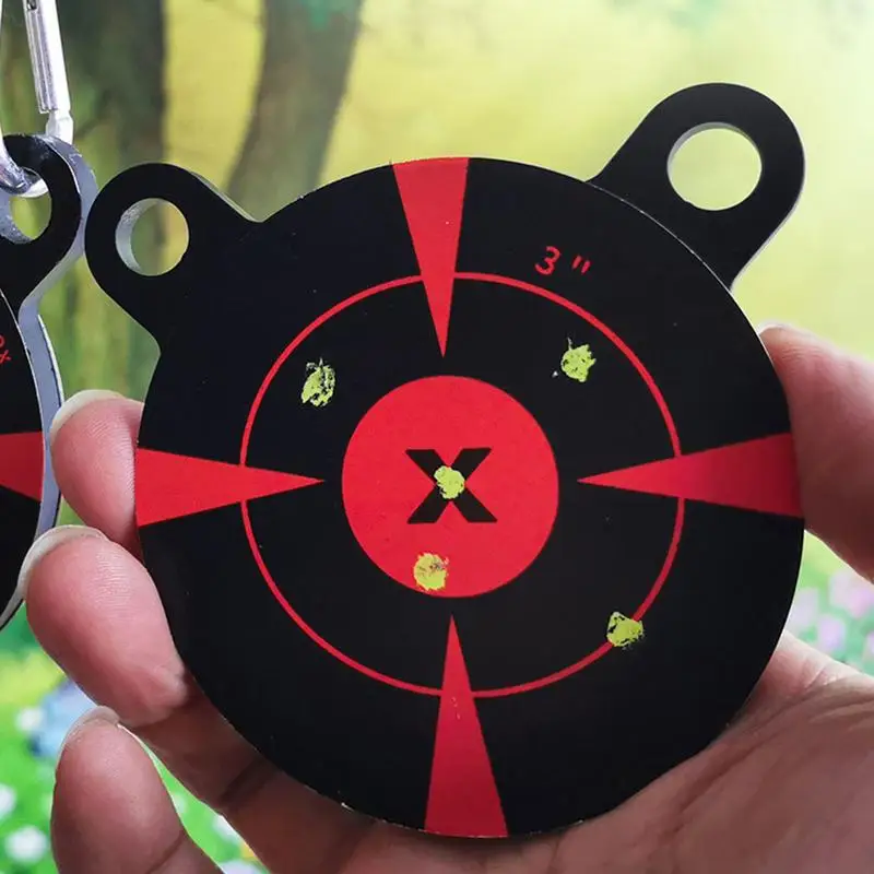 Мишень для стрельбы металлическая мишень тренировочная вставленная голова