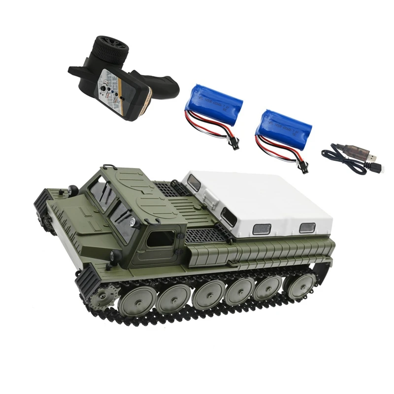 

E-1 Remote Control Tank 29CM RC Tank 1/16 2.4G Electric Toys GAZ 71 Fit WPL E-1 For Children Boys Birthday Gifts