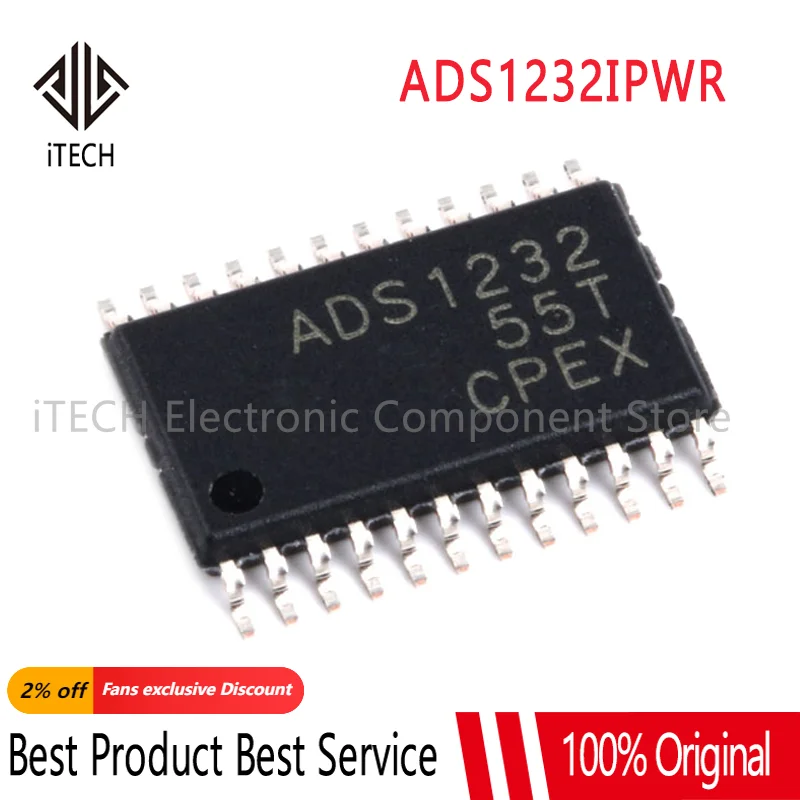 5 шт. ~ 20 шт./лот ADS1232IPWR ADS1232IPW ADS1232 TSSOP24 новый оригинальный телефон