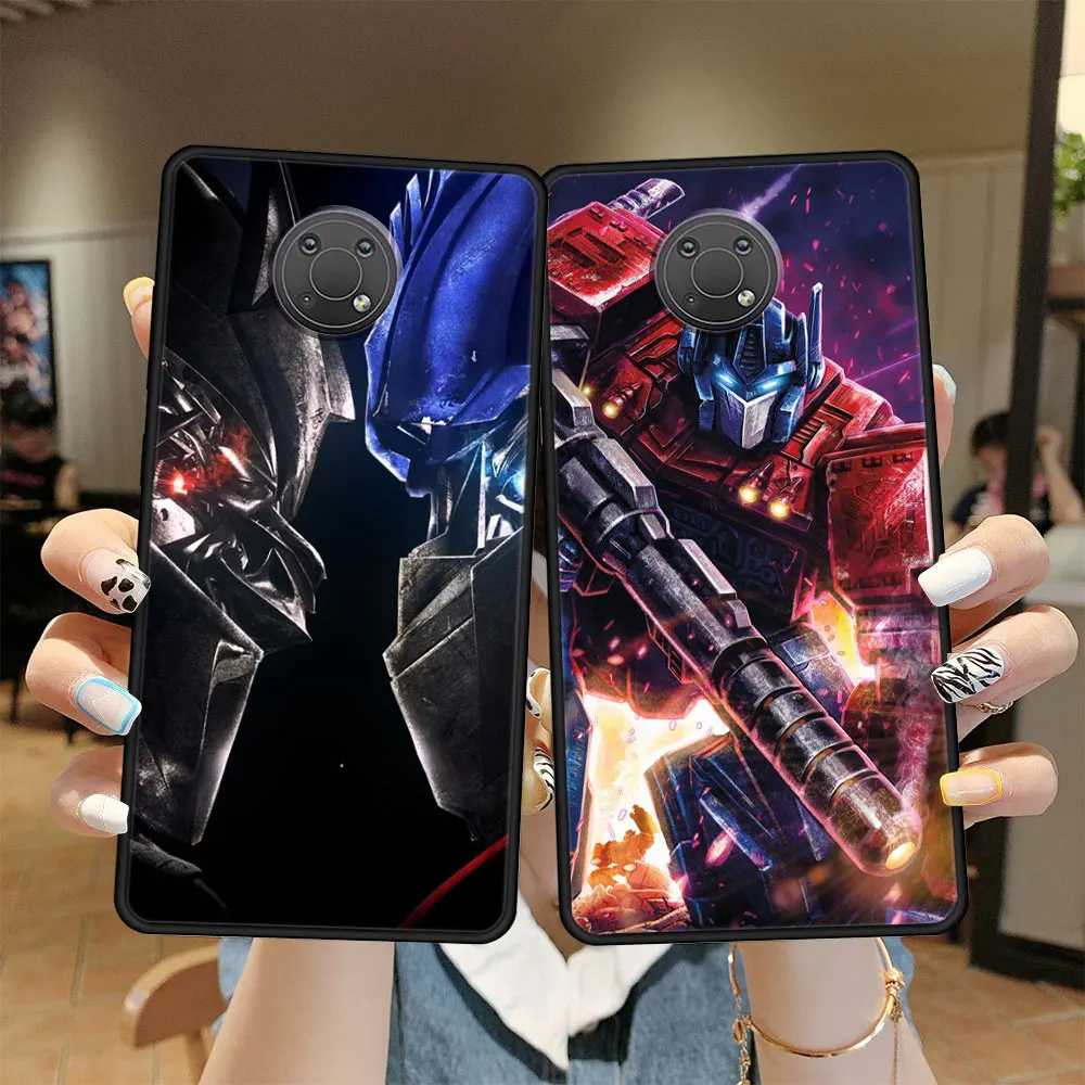 

Case Funda for Nokia G10 7 G20 XR20 6 G50 5 X100 1 4 2 X10 G50 8.3 5G C30 Transformers Aesthetic Celular Black Silicone Trend