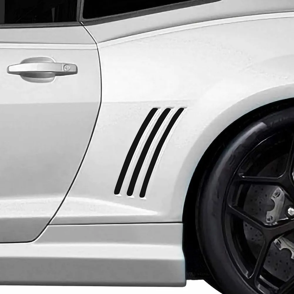 6 шт. глянцевые черные колпачки на боковые зеркала заднего вида для Chevy Camaro SS RS ZL1 LT