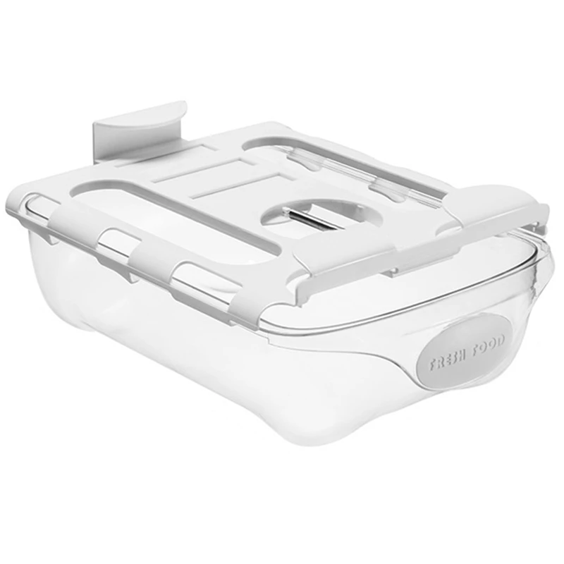 

Органайзер для холодильника ящики, премиум-дизайн, уникальный дизайн, прозрачный раздвижной холодильник, выдвижной ящик, белый