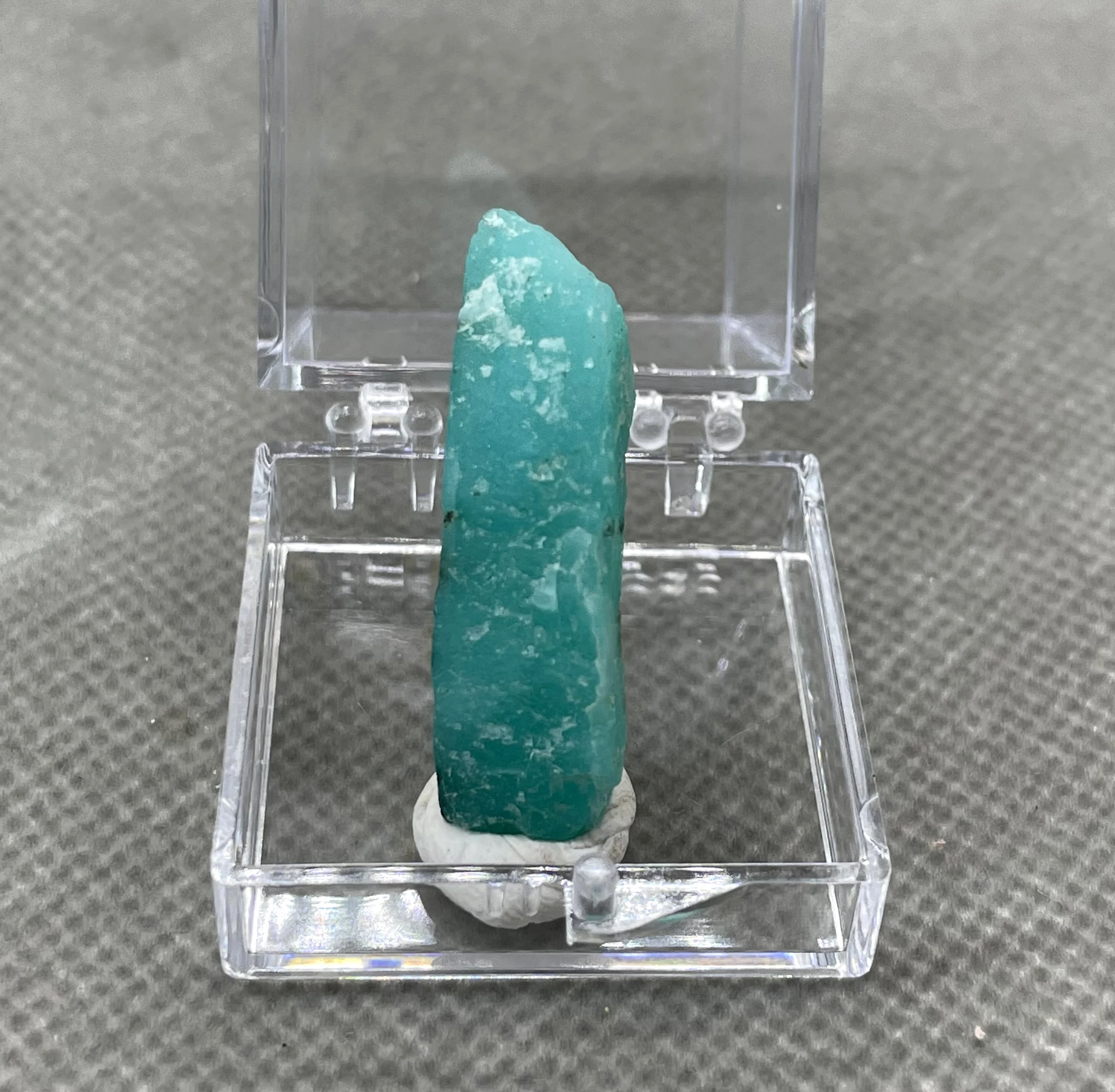 

NEW! BEST! 100% natural Brazil amazonite mineral specimen stones and crystals healing crystals quartz box size 3.4 cm