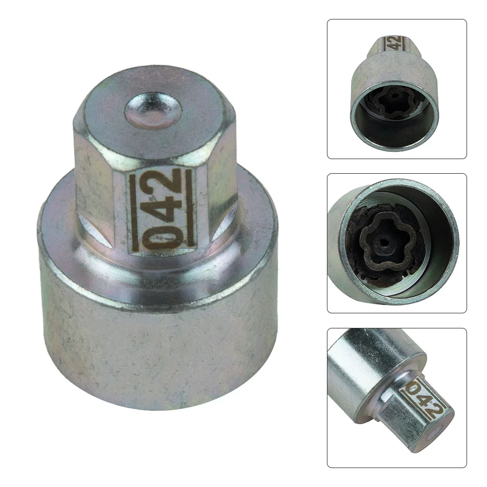 

Tool For BMW Lug Nut Bolt Key Socket Anti-Theft Durable Wheel Lock Accessories Removal For 4 Series F32/F34/F36