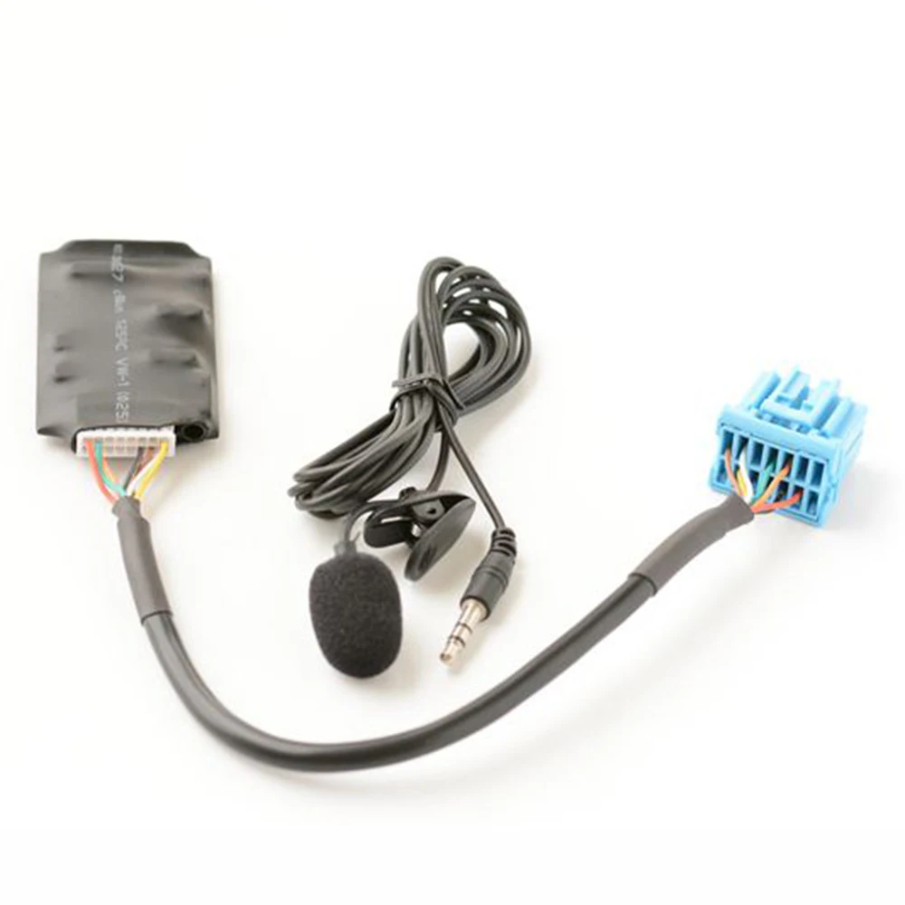 

12V DC Bluetooth Hands Free Car Interface AUX Adapter Black Plug and play