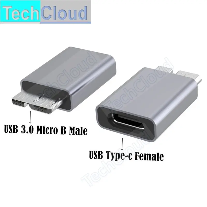 

Адаптер USB C-Micro B, переходник для передачи данных и зарядки с разъемом USB Type-c на USB 3,0 Micro B Male для ПК, ноутбука, планшета, HDD, SSD