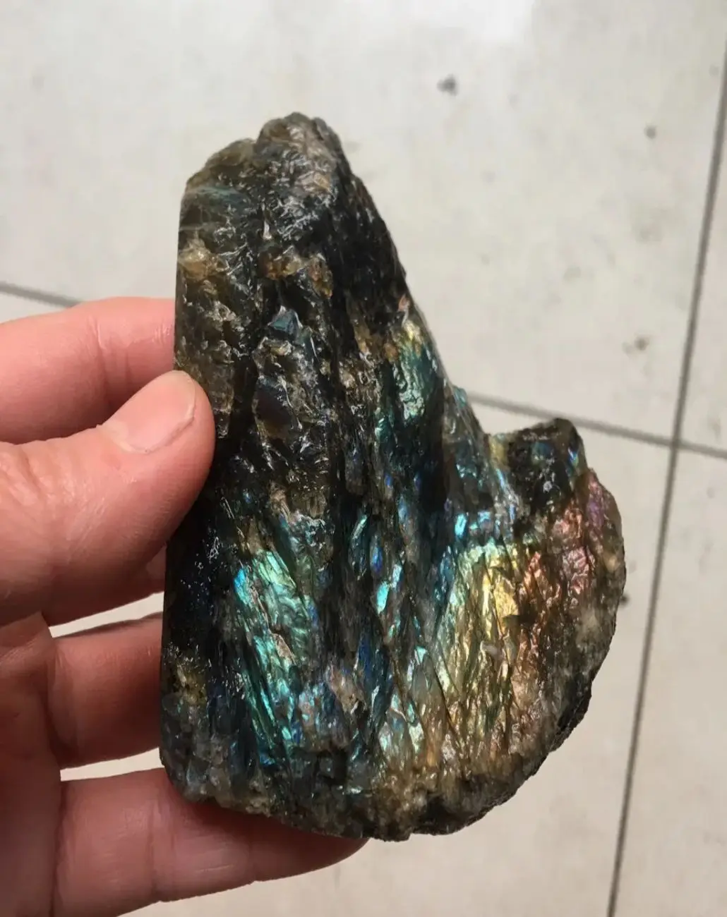 Natural Crystal Stone Feldspar Can Do Pendant Treatment Energy Discoloration Moonlight Stone Stone Mineral Specimen Carving