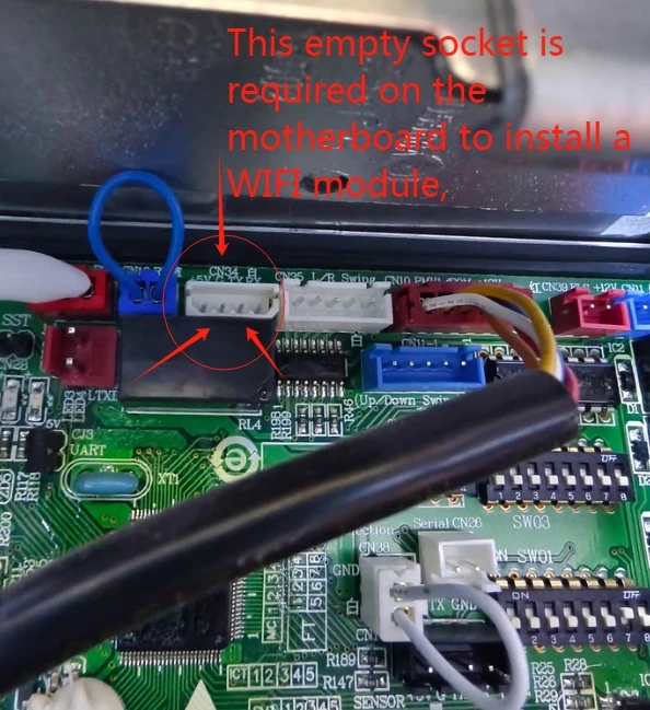 Оригинальный обычный кондиционер Haier модифицированный с контроллером Wi-Fi