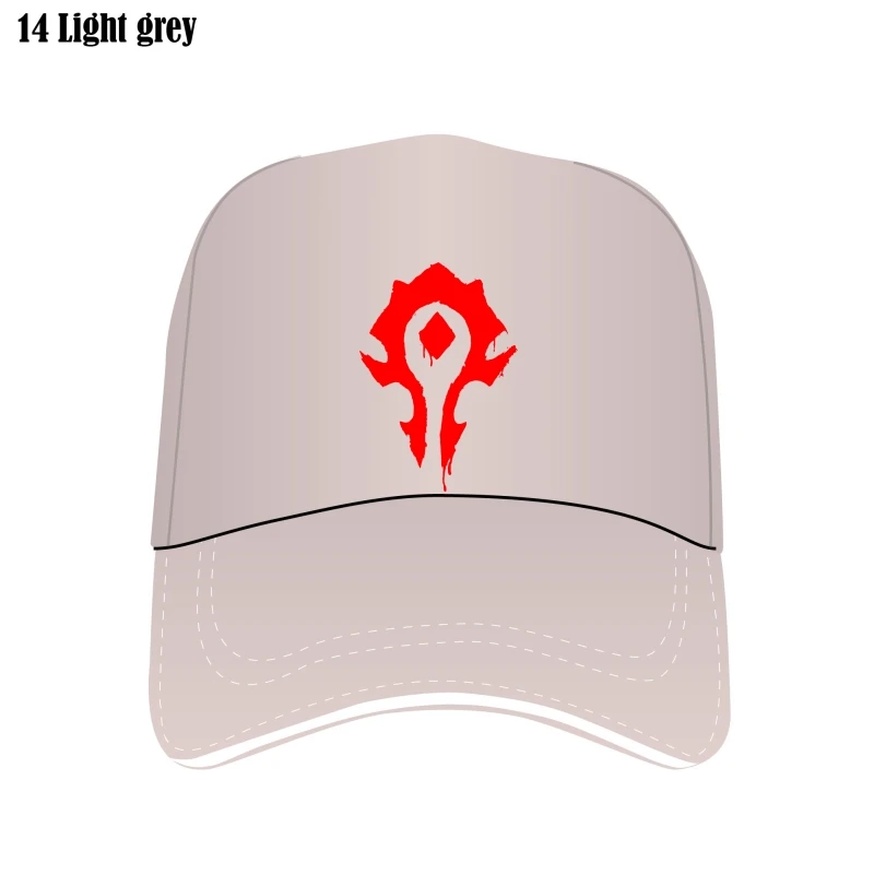 

Horde Custom Hat Horde Bill Hats Cotton Fun Cap Graphic Male Plus Sunscreen Casual Bill Hats