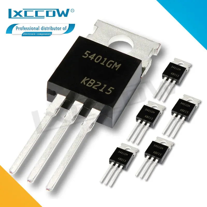 

5 шт. 5401GM TO-220 5401 5401G TO220 triode автомобильный чип IC