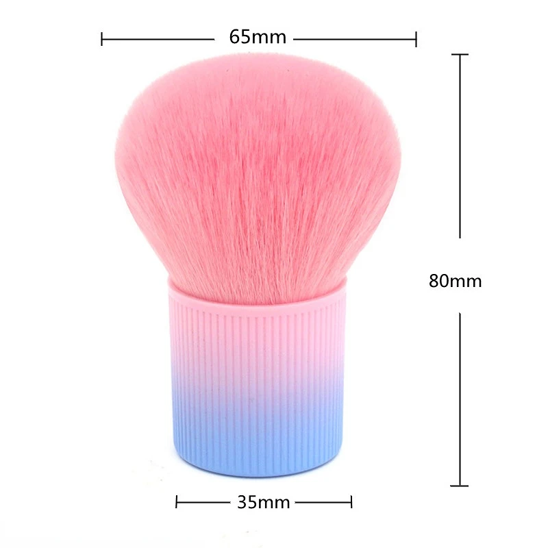 

Soft Loose Powder Brush Mushroom Head Makeup Brush Gradient Single Powder Brush Set Makeup Powder Brush Hair Girl Blush Brush