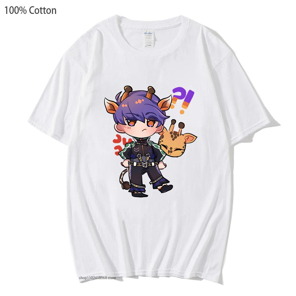 

Obey Me Tshirt Leviathan Clothes 100% Cotton Summer Tees Short Sleeve Funny T-Shirts Women/Men Casual Y2k Clothes O-Neck Shirt