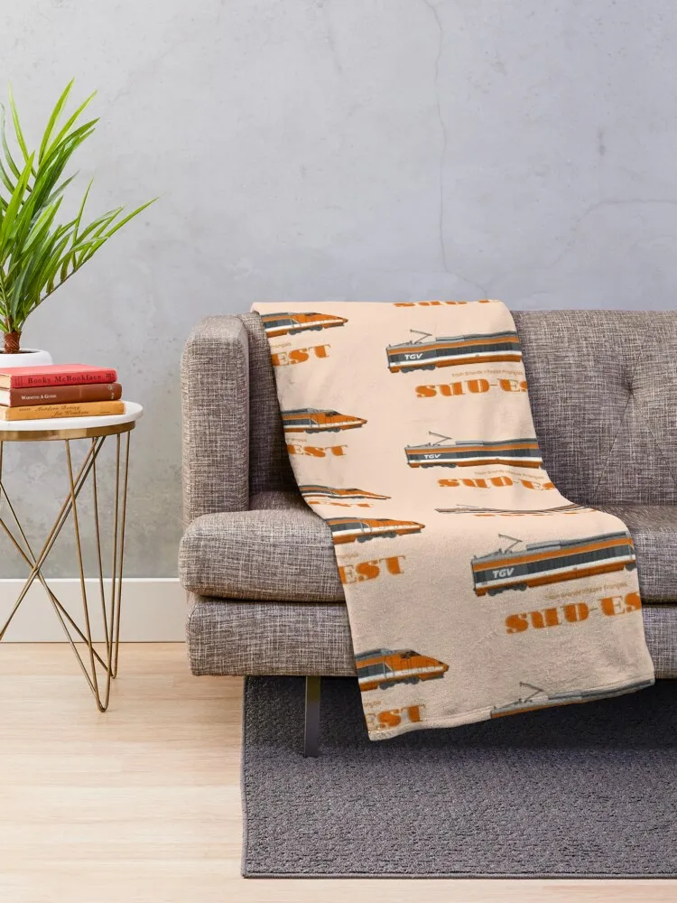 Высокоскоростное локомотивное одеяло одиночное фотоодеяло