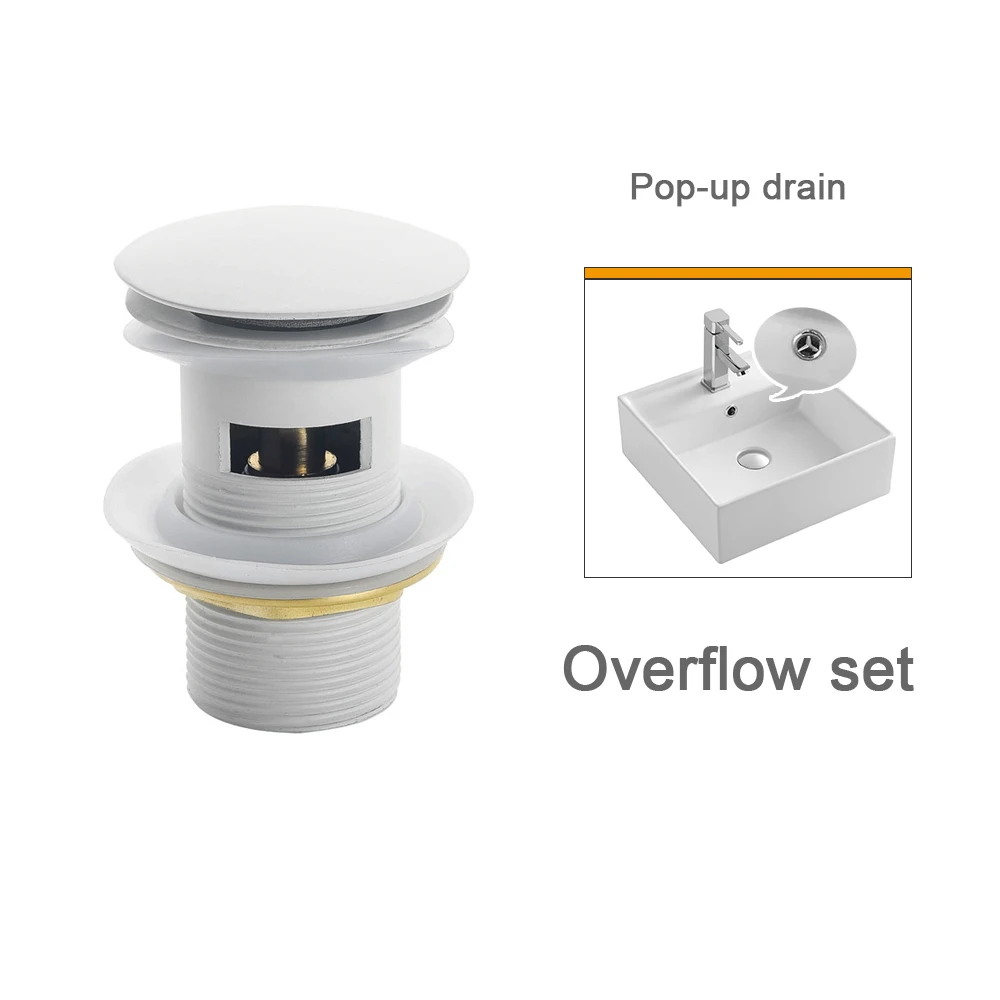 

Слив для раковины из латуни, 8 цветов