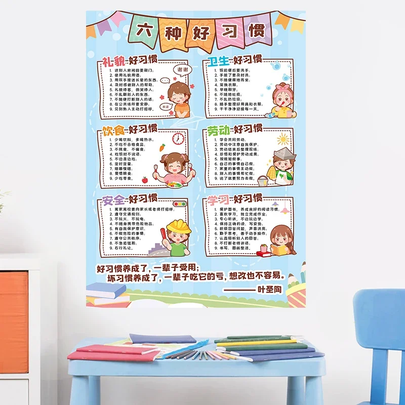 Детский семейный постер для самозащиты