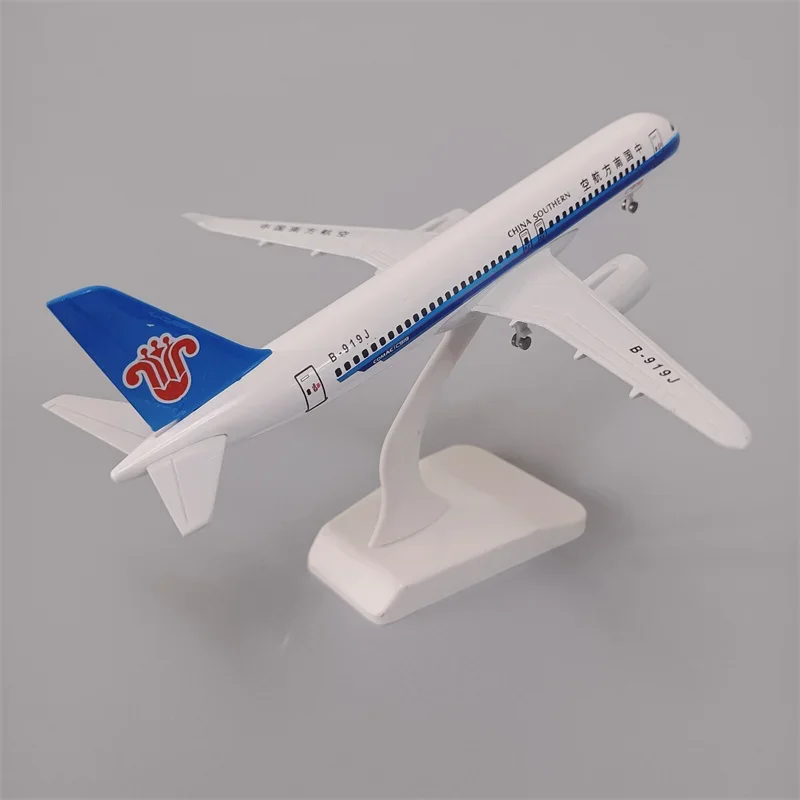 19 см Air China Southern COMAC C919 Airlines Литая под давлением модель самолета Самолет с колесами