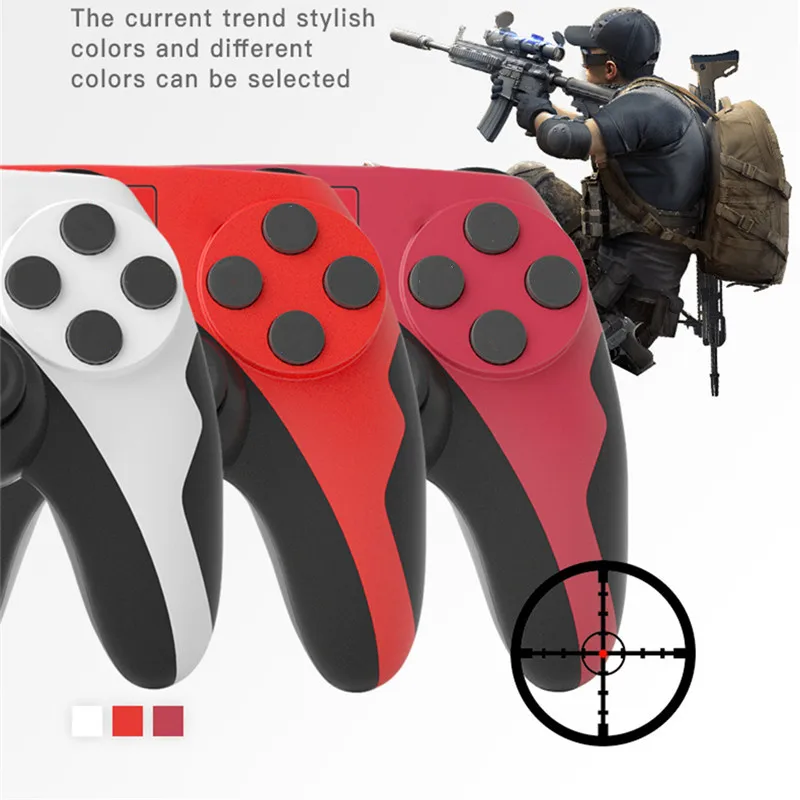 Kup Bezprzewodowy Kontroler PS4 Gamepad Bluetooth Joystick Z 6 Osiami Na Konsolę PS4 PS3 PC Win 7 8 10 Podwójna Wibracja Bez Opóźnień