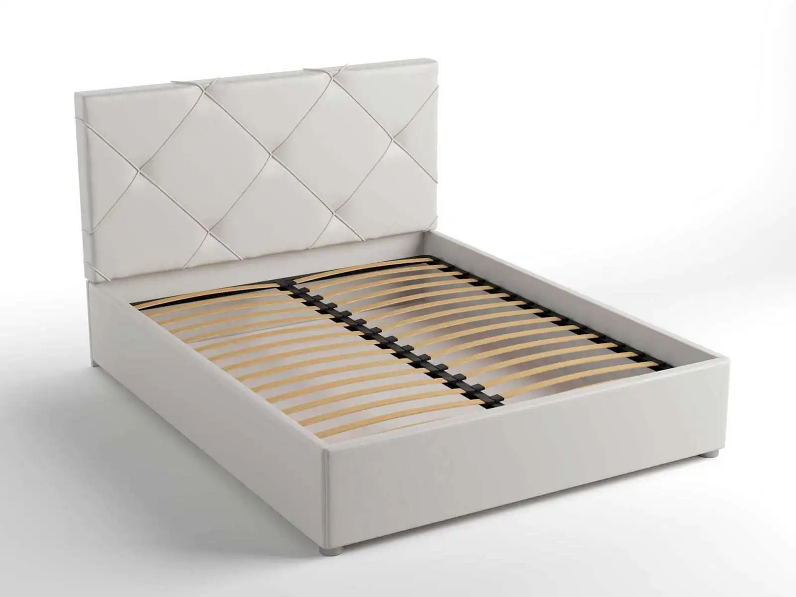 Альменно белая Экокожа 90х200 |