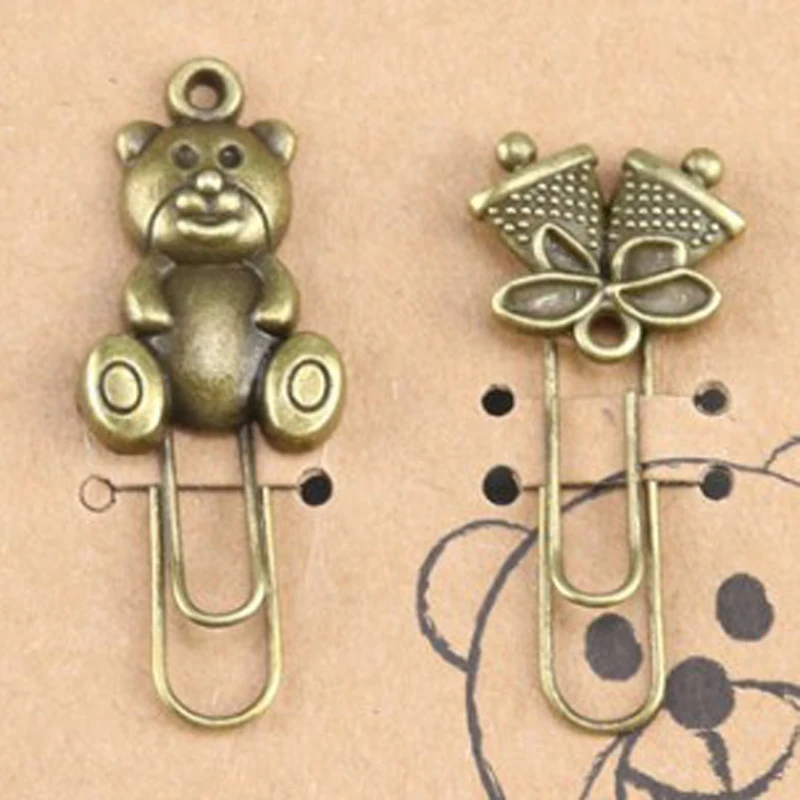 10 шт. металлические закладки для книг и