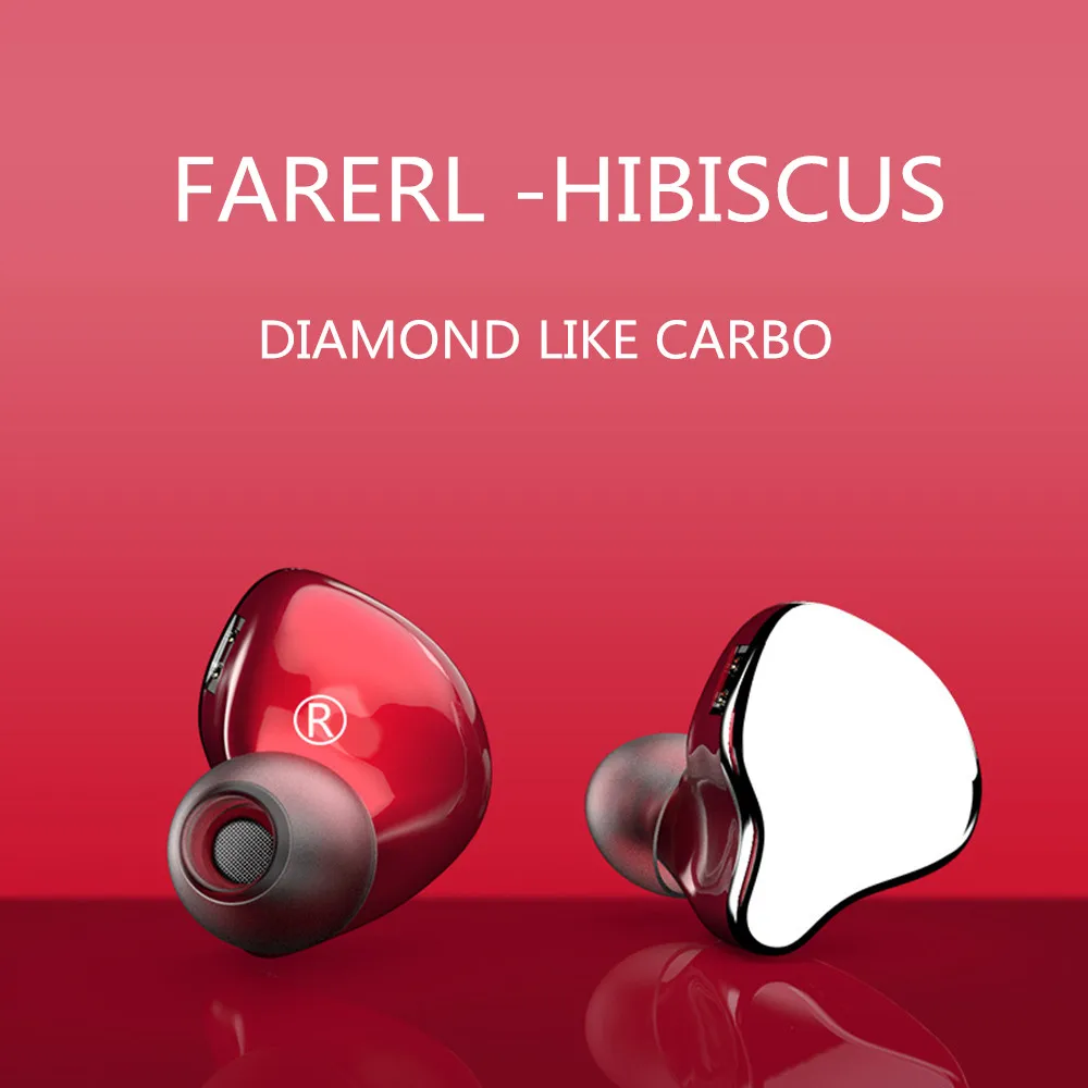 Наушники FAAEAL Hibiscus HiFi динамические наушники с алмазной диафрагмой