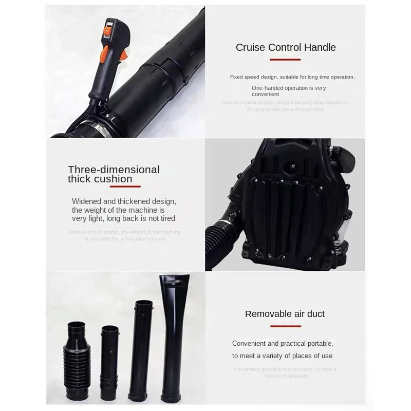 EB650 Снегоочиститель 2-тактный двигатель 1E48FP рюкзак воздуходувка для листьев