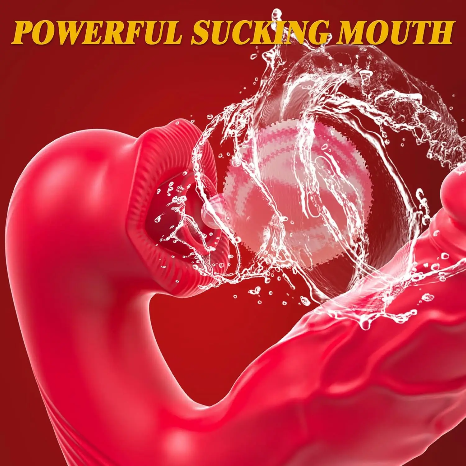 Мощный вибратор для сосания женская присоска стимулятор клитора фаллоимитатор