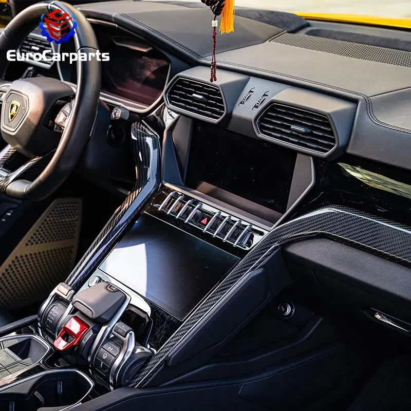 Hochwertige Tige ENE Kohle faser Aufkleber Paste Stil Авто Interieur Kits Verkleidungen Streifen Autoteil für фонарь Lamborghin