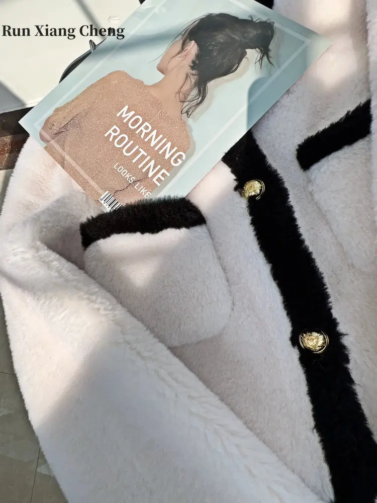 Winter Women's Coats 2023 New Luxury Designer Fur Coat Integrated Short Fur Women's Faux Fur Lamb Fleece Thermal Short Coats