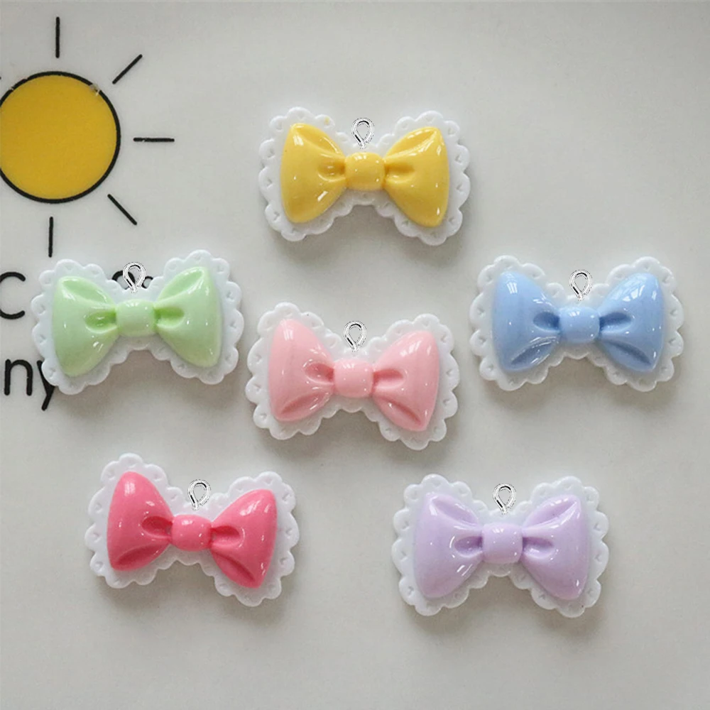 10 шт. блестящие кружевные Подвески с плоской задней частью для сережек, браслетов, шпильки для волос, ювелирные изделия «сделай сам», подвески, аксессуары для украшения