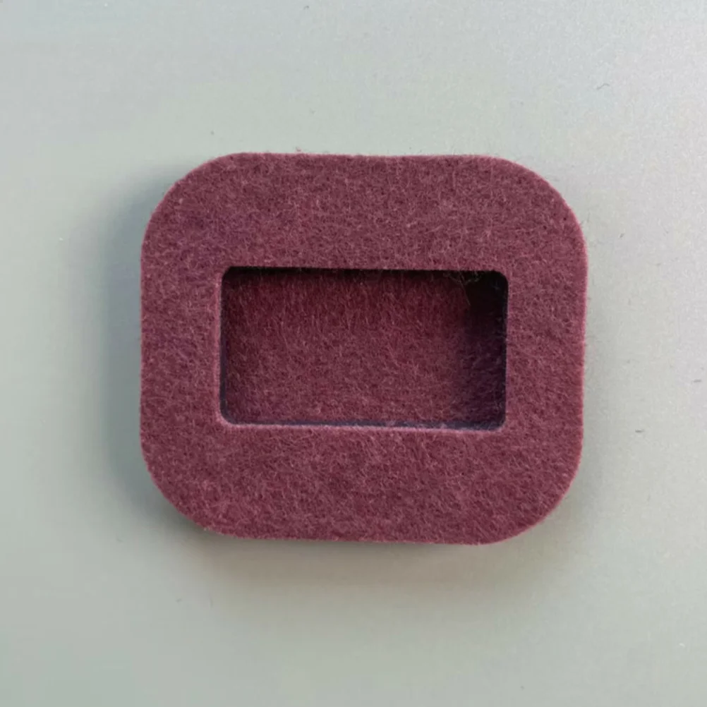 

6 Pcs Furniture Coasters Caster Cups Stop Bed Sliding Rubber Feet Protector Floor Mat Washing Machine Pads Non-slip